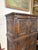 Early 20th Century Hand-Carved Gothic Revival Two-Tiered Cabinet With Iron Hardware For Sale In Chicago - Image 6 of 16