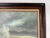 Wood 70's Vintage Brawer Ocean Seascape Oil Painting, Framed For Sale - Image 7 of 11