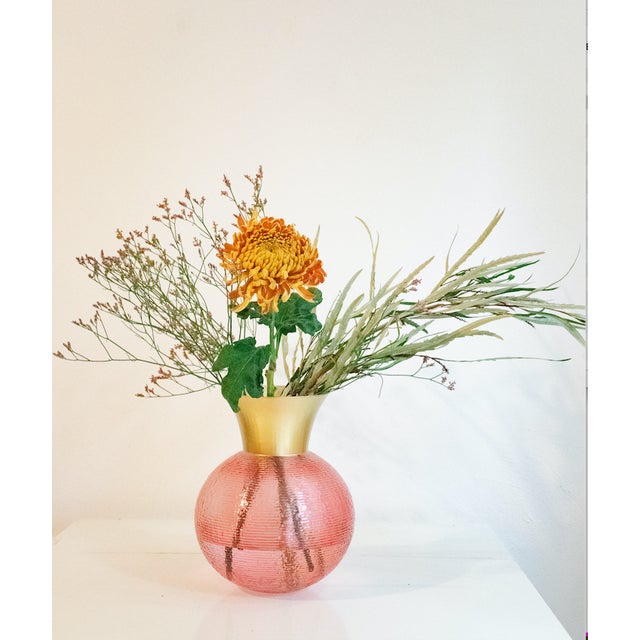 Flower Vase by Mariana Iskra for Ribes Art of Glass For Sale - Image 6 of 7