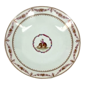 Large Chinese Export Famille Rose Porcelain Platter