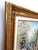 Mid 20th Century French Parisian Scene Framed Oil Painting by J. Gaston For Sale - Image 11 of 14