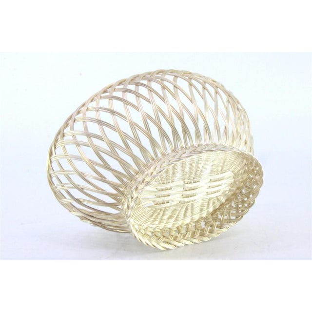 Basket Shaped Silver Wire Ring For Sale - Image 6 of 8