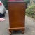 Antique Maple Wood Dresser With Teardrop Brass Hardware Chest of Drawers For Sale In New York - Image 6 of 11