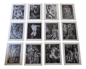 Vintage Mid 20th Century Lithographs - Women - Georges Roualt - Paris