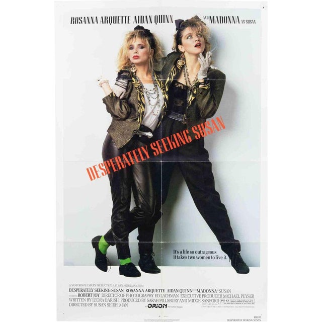 1980s Desperately Seeking Susan Film Poster, 1985 For Sale - Image 5 of 5