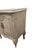 This is a French provincial-style nightstand with a distress finish and cabriolet legs. We don’t know where it was made;...
