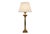 Tall Vintage Neoclassical Brass Table Lamp with Black Marble Base, 1950s For Sale - Image 12 of 12