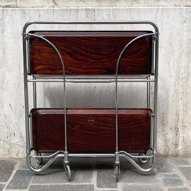 Gerlinol Folding Trolley, Germany, 1960s For Sale - Image 10 of 18