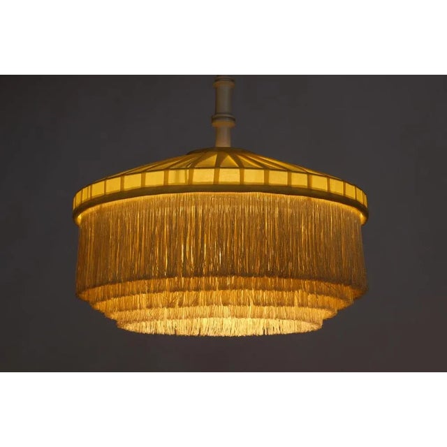 Tan Ceiling Lamp from Hans-Age Jakobsson, 1960s For Sale - Image 8 of 11