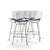 Mid-Century Modern Harry Bertoia for Knoll Mid Century Chrome Bar Stools - Set of 4 For Sale - Image 3 of 13