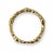 Early 21st Century Textured 18k Gold Ring With 1 Tcw Diamonds Size 6 For Sale - Image 5 of 7