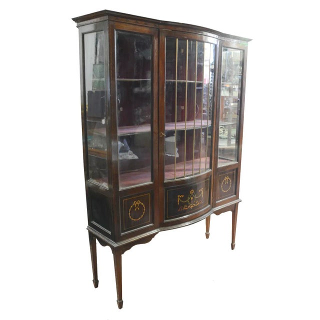 Antique Victorian Mahogany Cabinet For Sale - Image 12 of 18