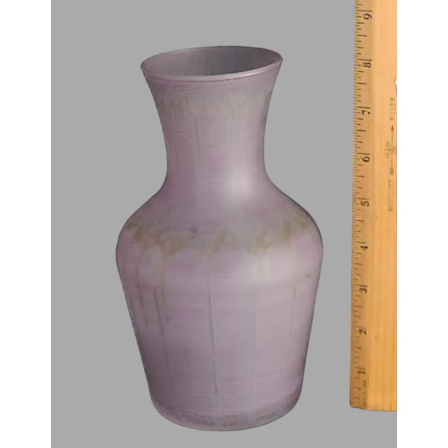 Add a touch of elegance to your living space with this vintage Al Rama Israeli vase. The vase stands at 8 inches tall and...