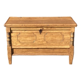 Pine Trunk or Blanket Chest, Germany For Sale
