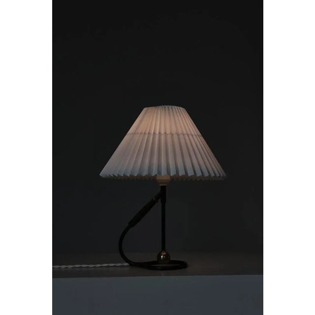 Metal Danish Modern Brass Model 306 Wall or Table Lamp by Kaare Klint for Le Klint, 1950s For Sale - Image 7 of 12