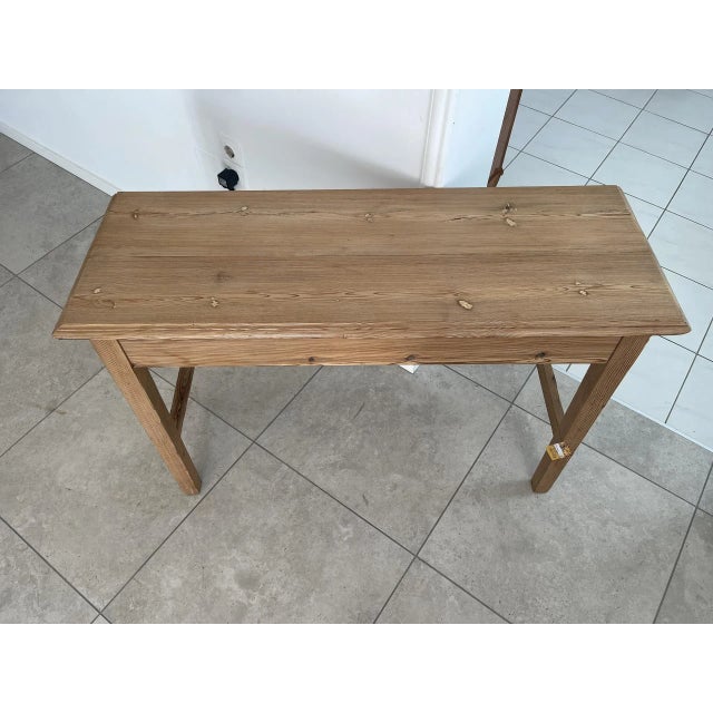 Vintage Wooden Dining Table For Sale - Image 3 of 12