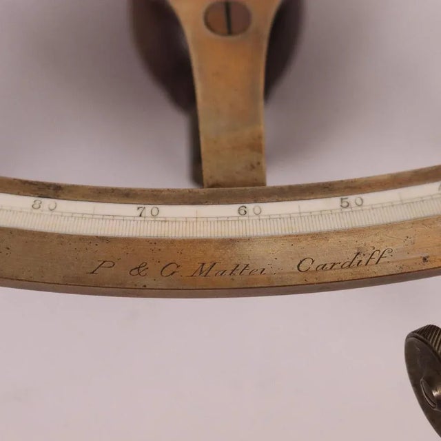 Brass Sextant For Sale - Image 11 of 12