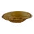 Antique 1920-1930s Stolzle Czech/Austria Art Deco Geometric Amber Pressed Glass Handle Bowl For Sale