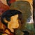 Paint Mid-Century Modernist Oil Painting on Canvas of an Archer For Sale - Image 7 of 9