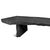 Wood Blackened Organic Modern Slab Bench / Coffee Table For Sale - Image 7 of 8