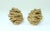 2010s Vaubel Gold Plated Twisted Bead Earrings, 2012 For Sale - Image 5 of 11