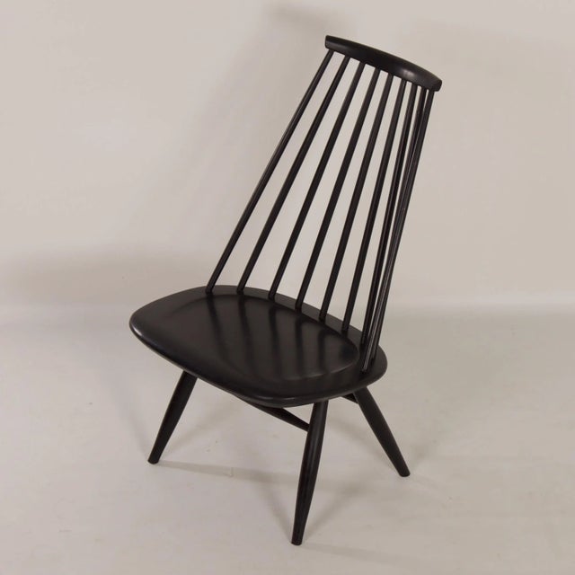 Black Black Mademoiselle Chair by Ilmari Tapiovaara for Asko, 1960s For Sale - Image 8 of 13