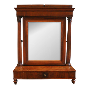 Circa 1800 Italian Table Top Dressing Mirror