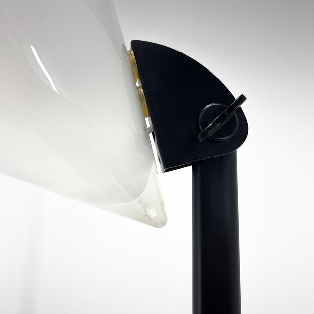 Italian Murano Glass and Metal Floor Lamp, 1970s For Sale - Image 12 of 14