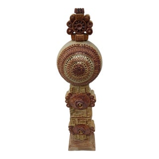 1970s Bernard Rooke Totem Floor Lamp Base For Sale