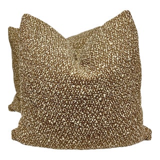 Metaphores "Toundra" in Liege 22" Pillows-A Pair For Sale