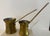 Late 20th Century Pair of Vintage Lebanese Brass Turkish Coffee Pots — Sizes #2 & #3 For Sale - Image 5 of 12
