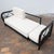 Modular velvet and wood sofa by Paolo Buffa - 1950 Ebonized wood frame. Seat and back upholstered in velvet (removable...