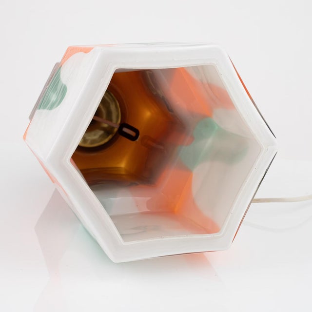 Glass Table Lamp by Helena Tynell for Flygsfors, 1960s For Sale - Image 4 of 5