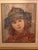 Vintage Edna Hibel "Musical Memories" Framed Enhanced Art Print With Gold Foil For Sale - Image 4 of 6
