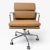 Mid-Century Modern Eames for Herman Miller Soft Pad Management Chair - Camel Tan Leather For Sale - Image 3 of 9
