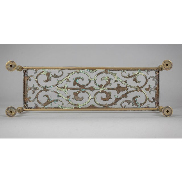 Brass Vintage Brass Trivet For Sale - Image 8 of 8