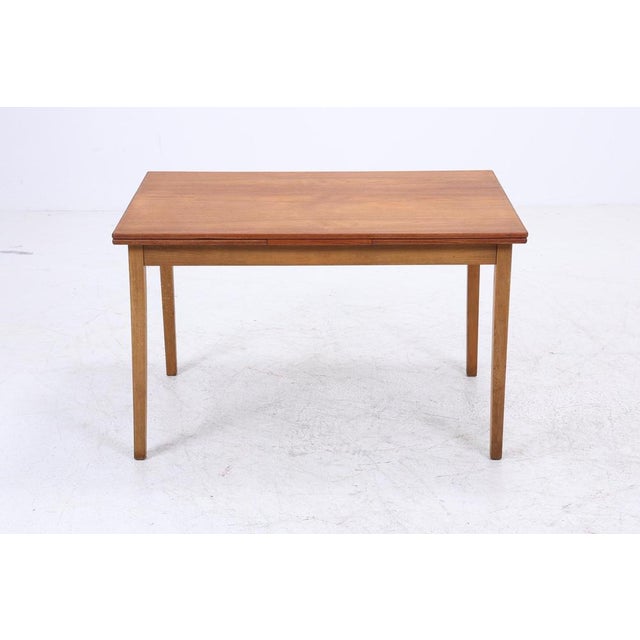 Product details wonderful extendable vintage dining table from the 1960s features • vintage teak dining table • practical...