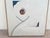 Abstract Original Vintage Framed Abstract Eye Painting Wear Signed For Sale - Image 3 of 4