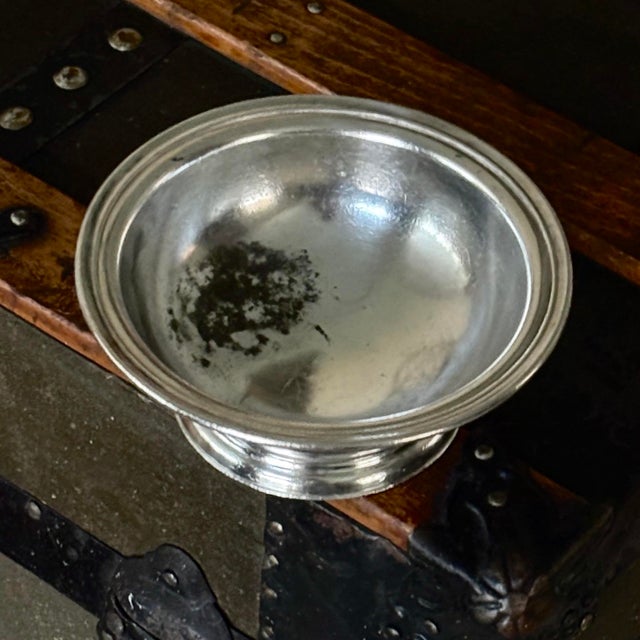 Metal Vintage SilverPlate Bowl Int’l Co For Sale - Image 7 of 7