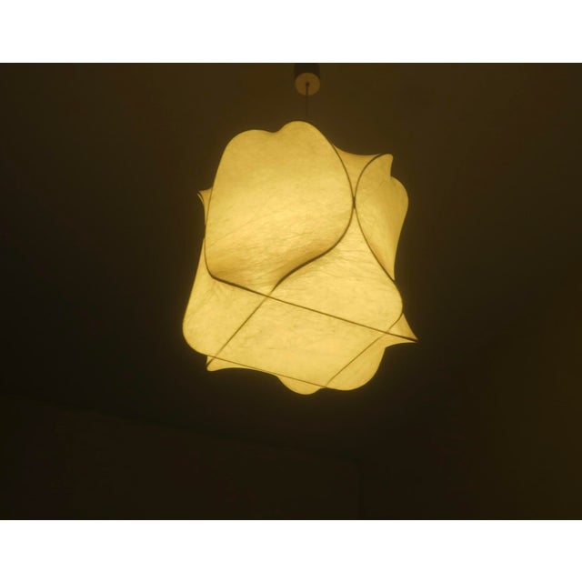 Cocoon Pendant Light by Achille Castiglioni, 1960s For Sale - Image 6 of 9