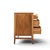 Broyhill Brasilia Broyhill Brasilia Mid Century Walnut and Brass 66 Inch Credenza For Sale - Image 4 of 9