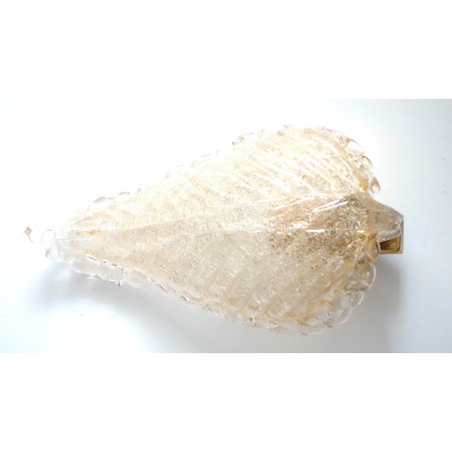 Murano Glass Wall Lamp from Barovier & Toso For Sale - Image 3 of 10