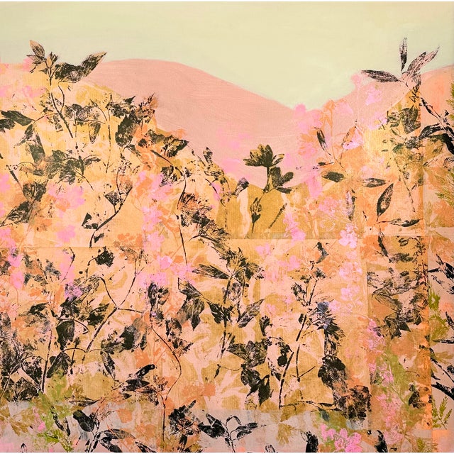 Strawberry Fields Organic Modern Collage For Sale