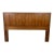 Mid-Century Modern Walnut Headboard, Queen For Sale