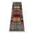 Multicolor Chobi Gabbeh Hand-Knotted Wool Runner - 8'3" X 2'10" For Sale
