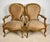 Wood 20th Century French Louis XV Armchairs, 1950, Set of 2 For Sale - Image 7 of 11