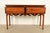 Late 20th Century Baker Furniture Style Georgian Carved English Yew Wood Sideboard Credenza For Sale - Image 5 of 13