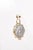 A Greek AR Drachm coin (4.13 grams) pendant of a bee set with 18 karat gold trim. This ancient coin was minted in Ionia,...