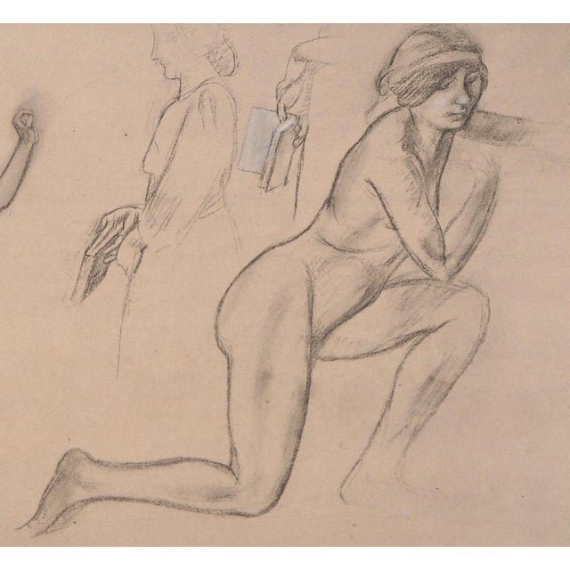 Maurice DENIS Study for Lyrical Drama Original lithograph Signed in the plate On vellum, 33.5 x 46.5 cm INFORMATION:...