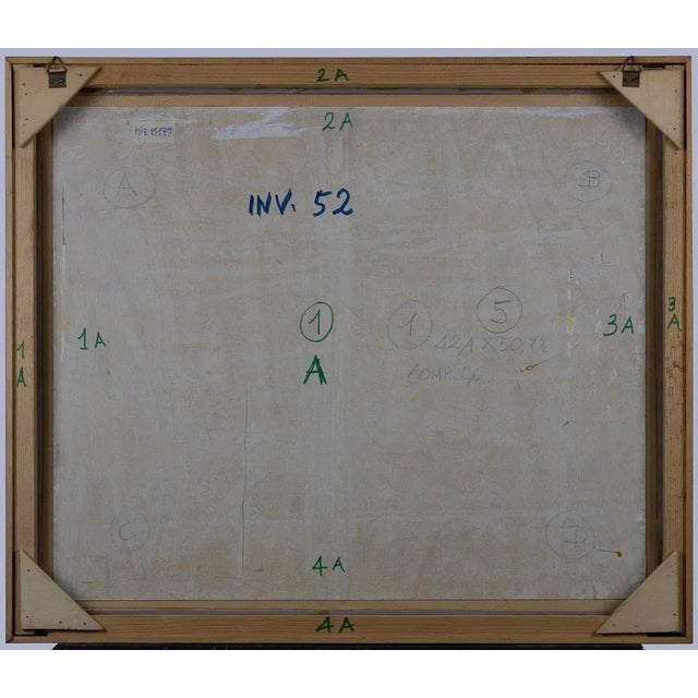 Contemporary Leo Guida, Island, Oil on Wood, 1992 For Sale - Image 3 of 4